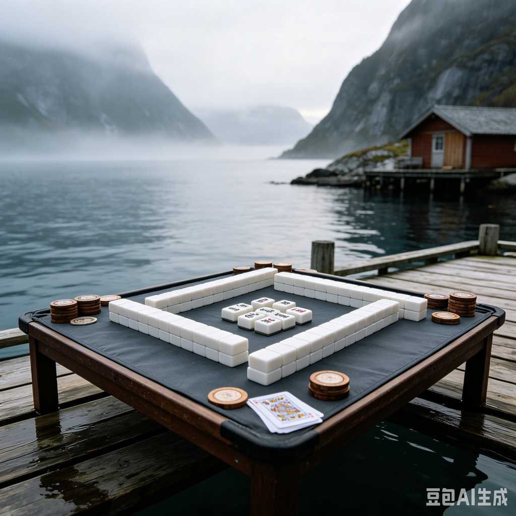blue crystal mahjong set