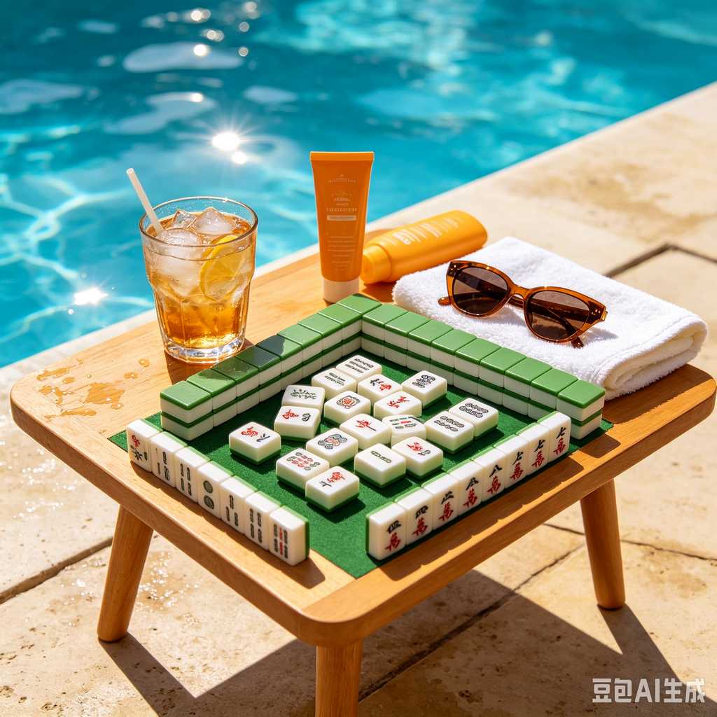 lounge leisure mahjong set
