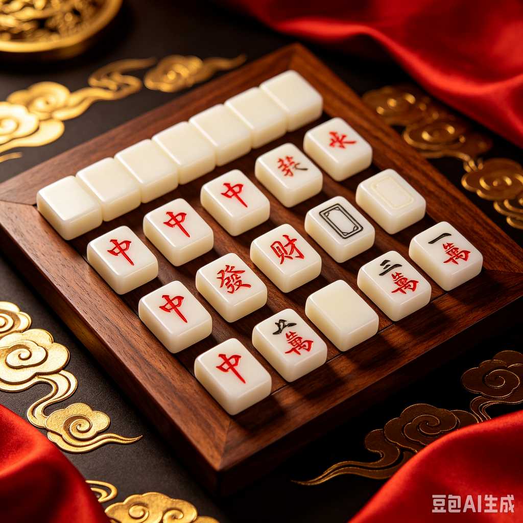 simple style mahjong set