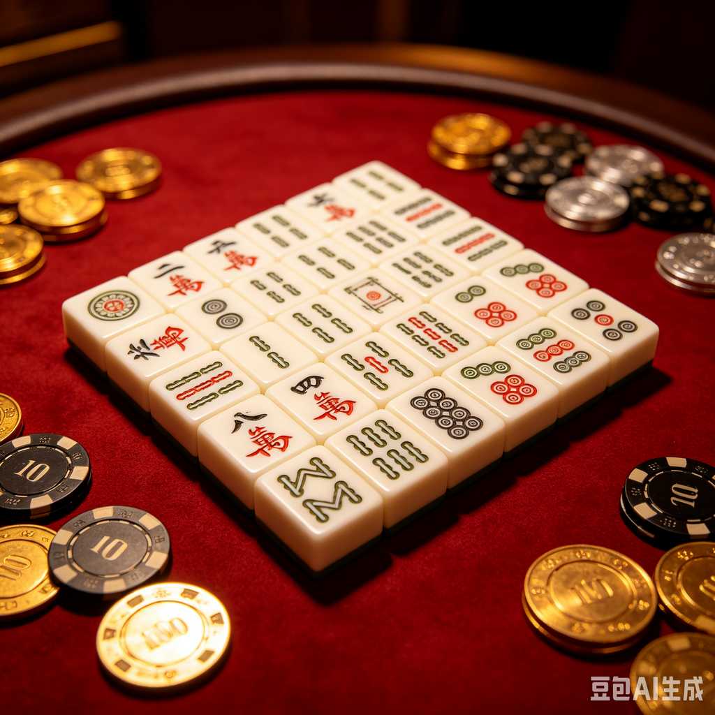 two tone mahjong set design